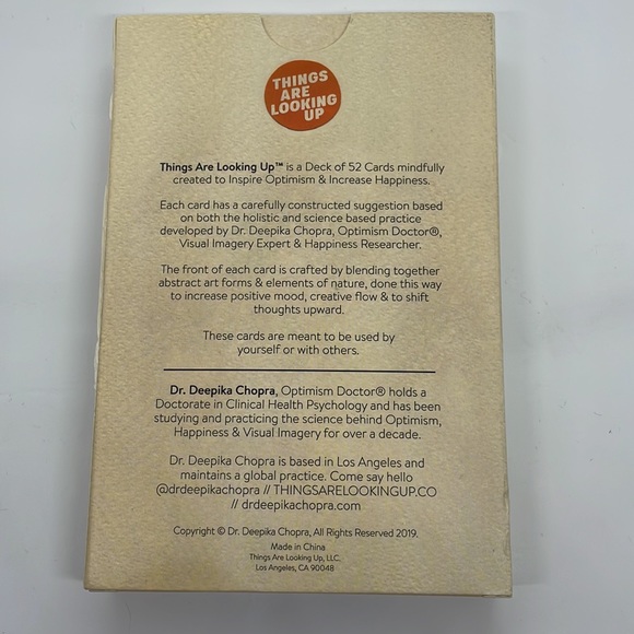 Optimism cards by Dr. Deepika Chopra - Picture 3 of 13